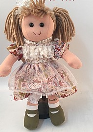 בובה אנושקה 35 ס"מ בובה אנושקה 35 ס"מ
