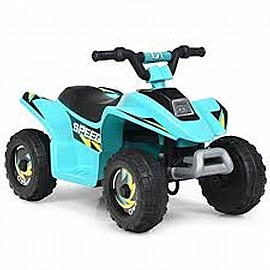 טרקטורון ממונע 6V תכלת טרקטורון ממונע 6V תכלת