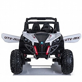 טרקטורון ממונע לילדים מאבריק 24V לבן טרקטורון ממונע לילדים מאבריק 24V לבן