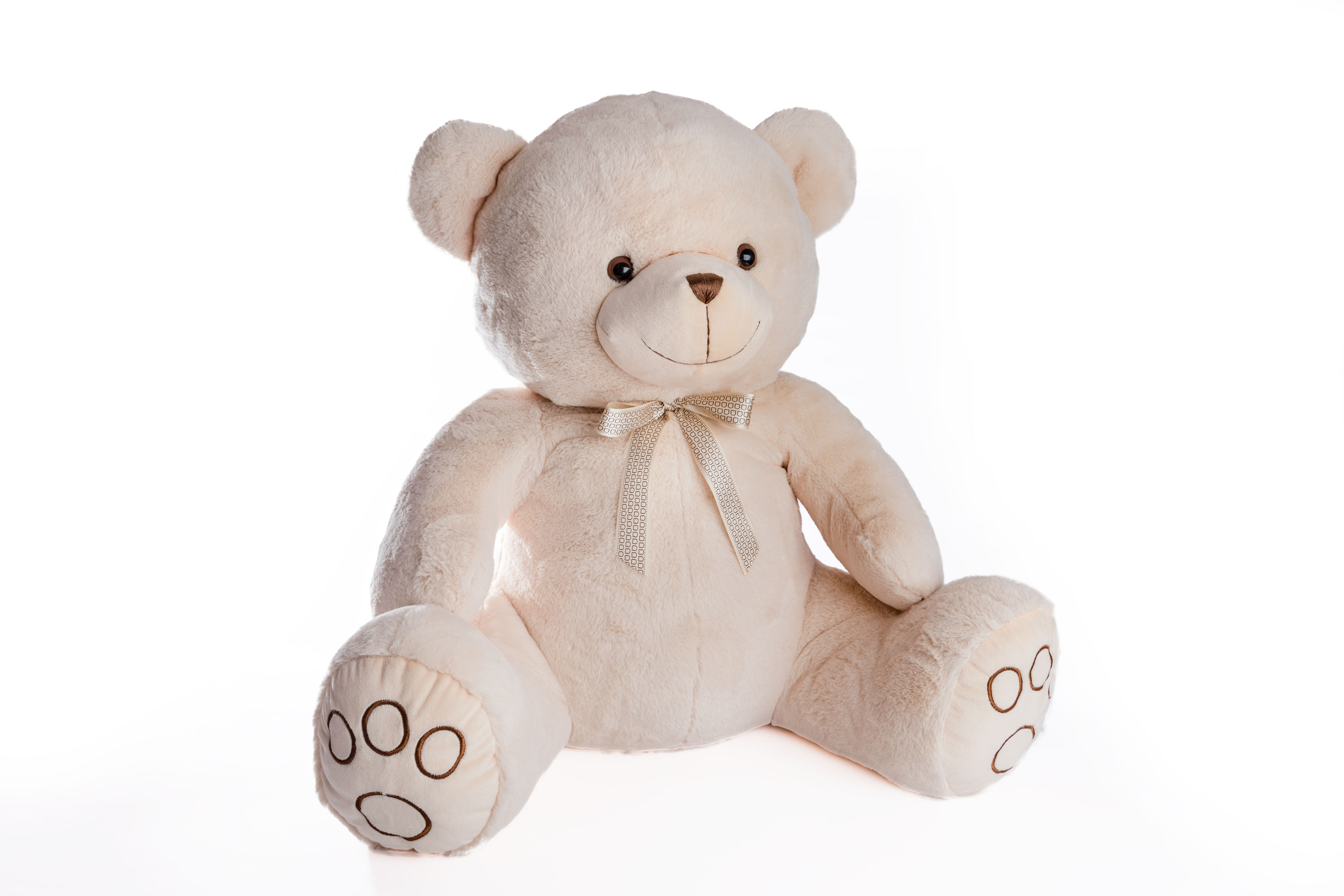 - דובי קלאסי 80 ס''מ לבן | חנות צעצועים מבית טוב ToyHouse