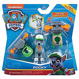 מפרץ הרפתקאות - דמות משחק רוקי עם 2 אביזרים - PAW CONTROL מפרץ הרפתקאות - דמות משחק רוקי עם 2 אביזרים - PAW CONTROL