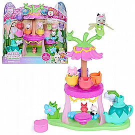 בית הבובות של גבי - סט משחק מסיבת תה פיות בית הבובות של גבי - סט משחק מסיבת תה פיות