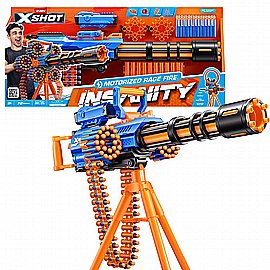 אקס שוט אי שפיות - רובה ממונע עם חצובה X-SHOT אקס שוט אי שפיות - רובה ממונע עם חצובה X-SHOT