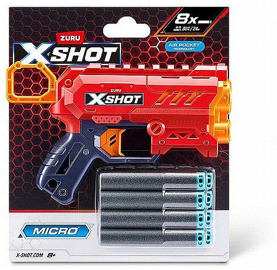 ���� ���� + 8 ����� - X-Shot - Excel Micro 2.0 Blaster
