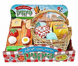 ערכת פיקניק - ארוחת בוקר ישראלית מעץ לילדים חברת דיאמנט ערכת פיקניק - ארוחת בוקר ישראלית מעץ לילדים חברת דיאמנט