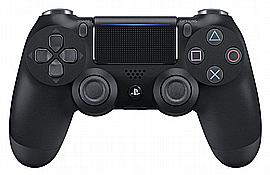 בקר אלחוטי שחור PS4 Controller DualShock בקר אלחוטי שחור PS4 Controller DualShock