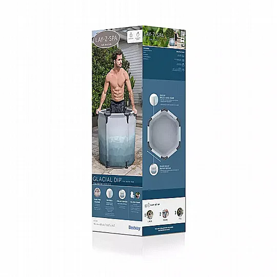 ���� ���� Bestway� LAY-Z-SPA� Glacial Dip ��� 2025