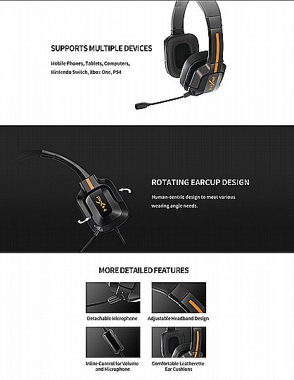 ������� PXN GAMING HEADSET ����
