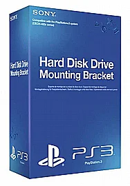 תושבת מקורית להתקנת כונן קשיח ב-PlayStation 3 (הידועה גם כ-Caddy) תושבת מקורית להתקנת כונן קשיח ב-PlayStation 3 (הידועה גם כ-Caddy)
