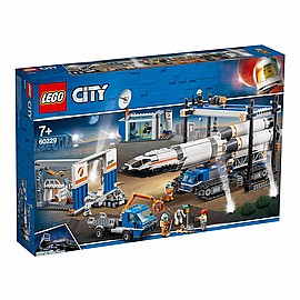 לגו ROCKET ASSEMBLY & TRANSPORT לגו ROCKET ASSEMBLY & TRANSPORT