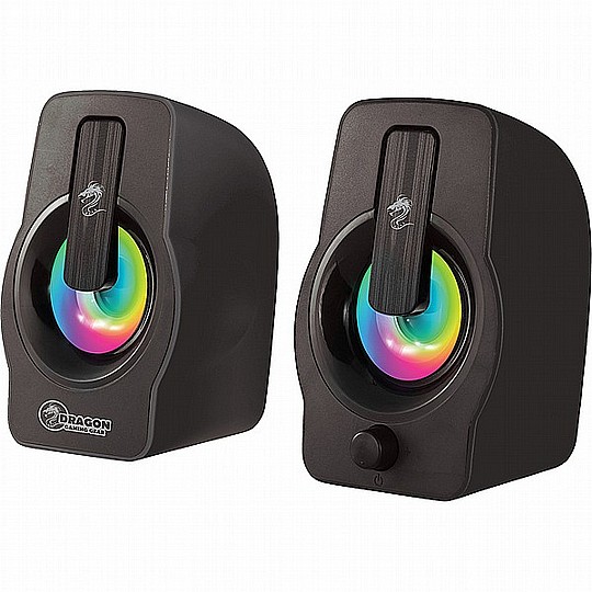 �������  DRAGON GRB SPEAKERS P7 BLACK