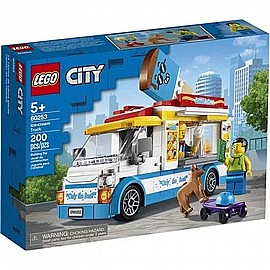 לגו משאית גלידה 60253 קופסא פגומה לגו משאית גלידה 60253 קופסא פגומה