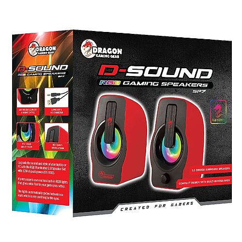 ������� DRAGON GRB SPEAKERS P7 RED