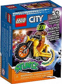 לגו CITY אופנוע פעלולי הריסה לגו CITY אופנוע פעלולי הריסה