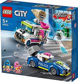 לגו סיטי - מרדף אחרי אוטו גלידה 60314 לגו סיטי - מרדף אחרי אוטו גלידה 60314