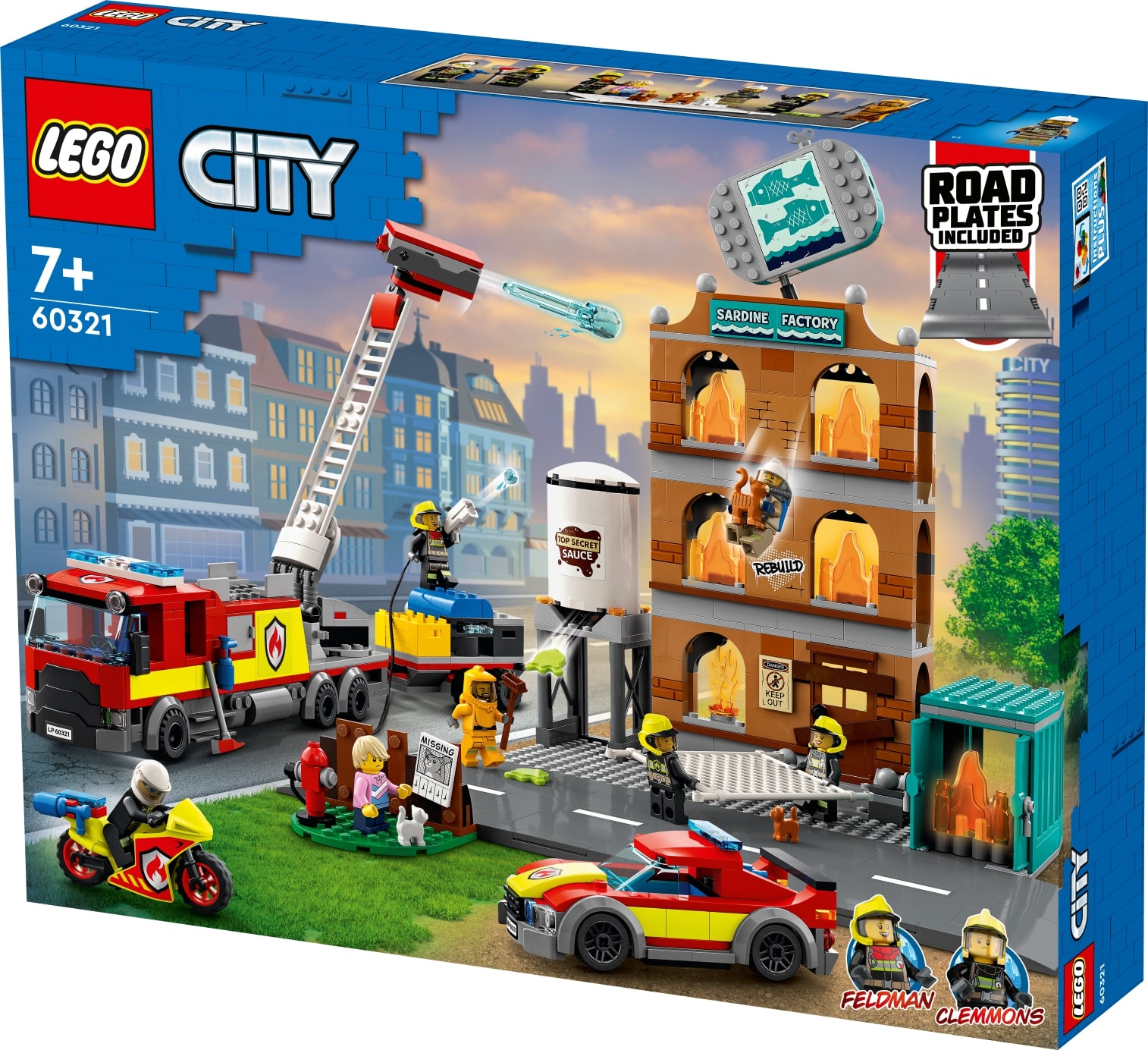 バーターさん専用 סיטי CITY | - לגו סיטי - מכבי אש 60321 | חנות צעצועים מבית טוב