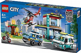 לגו סיטי -מטה פיקוד לרכבי חירום 60371 לגו סיטי -מטה פיקוד לרכבי חירום 60371