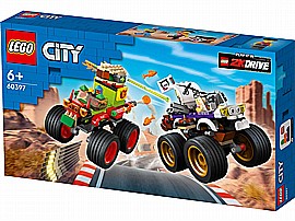 לגו סיטי - מרוץ משאיות מפלצתיות 60397 - אספקה בתחילת חודש אוגוסט!!! לגו סיטי - מרוץ משאיות מפלצתיות 60397 - אספקה בתחילת חודש אוגוסט!!!
