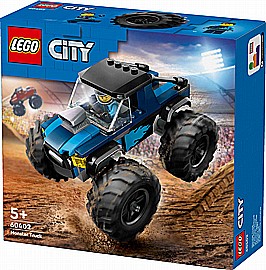 לגו סיטי - משאית מפלצת כחולה 60402 לגו סיטי - משאית מפלצת כחולה 60402