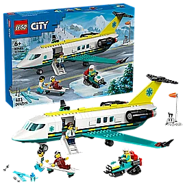 לגו סיטי 60465 מטוס אמבולנס מעופף - אספקה החל מה01.06.2025!!!! לגו סיטי 60465 מטוס אמבולנס מעופף - אספקה החל מה01.06.2025!!!!