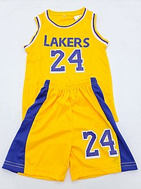 חליפת כדורסל לייקרס מספר 24 LAKERS חליפת כדורסל לייקרס מספר 24 LAKERS