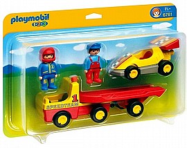 גרר ומכונית מירוץ לגיל הרך 1.2.3 גרר ומכונית מירוץ לגיל הרך 1.2.3