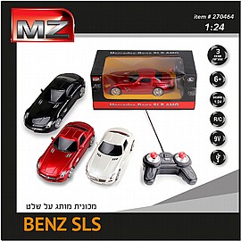 מכונית שלט 1:24 BENZ SLS מכונית שלט 1:24 BENZ SLS