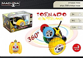 מכונית פעלולים MACHINA TORNADO EXTREME מכונית פעלולים MACHINA TORNADO EXTREME