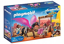 מארלה ודל עם סוס מעופף מארלה ודל עם סוס מעופף