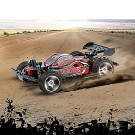 מכונית שלט 1/18 מקצועי 50 קמ"ש 2.4G RED FIBRE מכונית שלט 1/18 מקצועי 50 קמ"ש 2.4G RED FIBRE