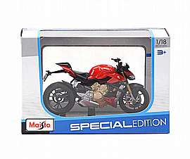 maisto אופנוע DUCATIH Super Naked V4 S maisto אופנוע DUCATIH Super Naked V4 S