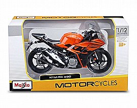 MAISTO אופנוע KTM RC390 1:12 MAISTO אופנוע KTM RC390 1:12