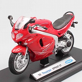 WELLY אופנוע 1:18 TRIUMPH SPRINT 02 WELLY אופנוע 1:18 TRIUMPH SPRINT 02