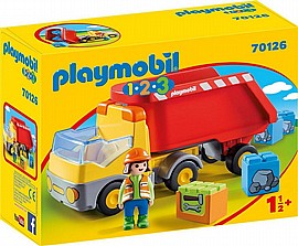משאית אתר בנייה לגיל הרך 1.2.3 משאית אתר בנייה לגיל הרך 1.2.3