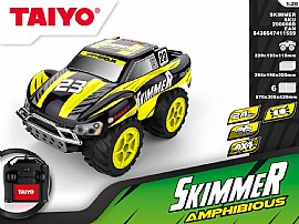 מכונית שלט אמפיבית BLACK/YELLOW TAIYO 2.4G מכונית שלט אמפיבית BLACK/YELLOW TAIYO 2.4G