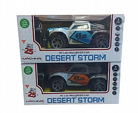 מכונית שלט DESER STORM 1:16 כ 25 קמ"ש נטען מכונית שלט DESER STORM 1:16 כ 25 קמ"ש נטען