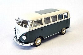 WELLY - פולקסווגן טרנספורטר ירוק 1/24 WELLY - פולקסווגן טרנספורטר ירוק 1/24