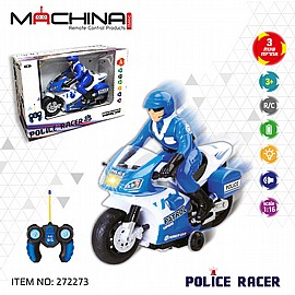 אופנוע על שלט POLICE RACER אופנוע על שלט POLICE RACER