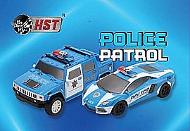 פוליס פטרול מכונית שלט HST (לבחירה מבין 2 דגמים) פוליס פטרול מכונית שלט HST (לבחירה מבין 2 דגמים)