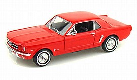 WELLY - פורד מוסטנג 1964 קופה 1/24 WELLY - פורד מוסטנג 1964 קופה 1/24