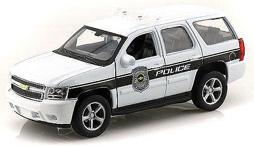 ������ ���� ����� CHEVROLET TAHOE 2008 POLICE 1/24 WELLY BLACK