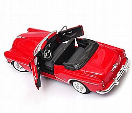 WELLY - ביואיק סקיילארק גג נפתח אדומה 1:24 WELLY - ביואיק סקיילארק גג נפתח אדומה 1:24