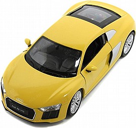 WELLY - אאודי R8 צהוב 1/24 WELLY - אאודי R8 צהוב 1/24