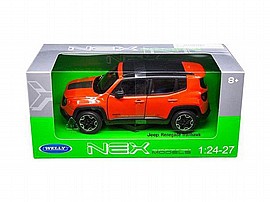 WELLY - ג'יפ רנגייד טריילהוק כתום 1/24 WELLY - ג'יפ רנגייד טריילהוק כתום 1/24