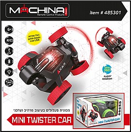 מכונית פעלולים MINI TWISTER נטען מכונית פעלולים MINI TWISTER נטען