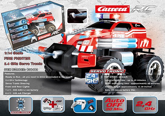 ������ ��� 2.4G 1/14 CARRERA FIRE FIGHTER WATER