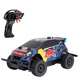 מכונית שלט 25 קמ"ש CARRERA קאררה PEUGOT WRX 208 RALLYCROSS רד בול מכונית שלט 25 קמ"ש CARRERA קאררה PEUGOT WRX 208 RALLYCROSS רד בול