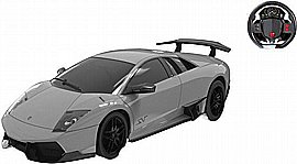 מכונית 1:24 LAMBORGHINI כולל שלט הגה - נטען מכונית 1:24 LAMBORGHINI כולל שלט הגה - נטען