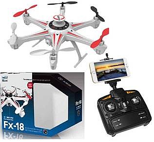 ���� �� ����� WIFI ���-FX-18 HEXRCOPTER