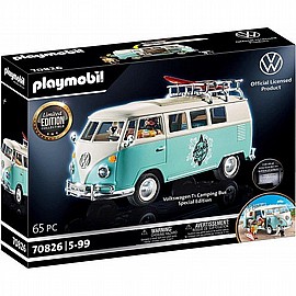 פליימוביל ואן קמפינג מהדורה מיוחדת Playmobil Volkswagen T1 70826 פליימוביל ואן קמפינג מהדורה מיוחדת Playmobil Volkswagen T1 70826